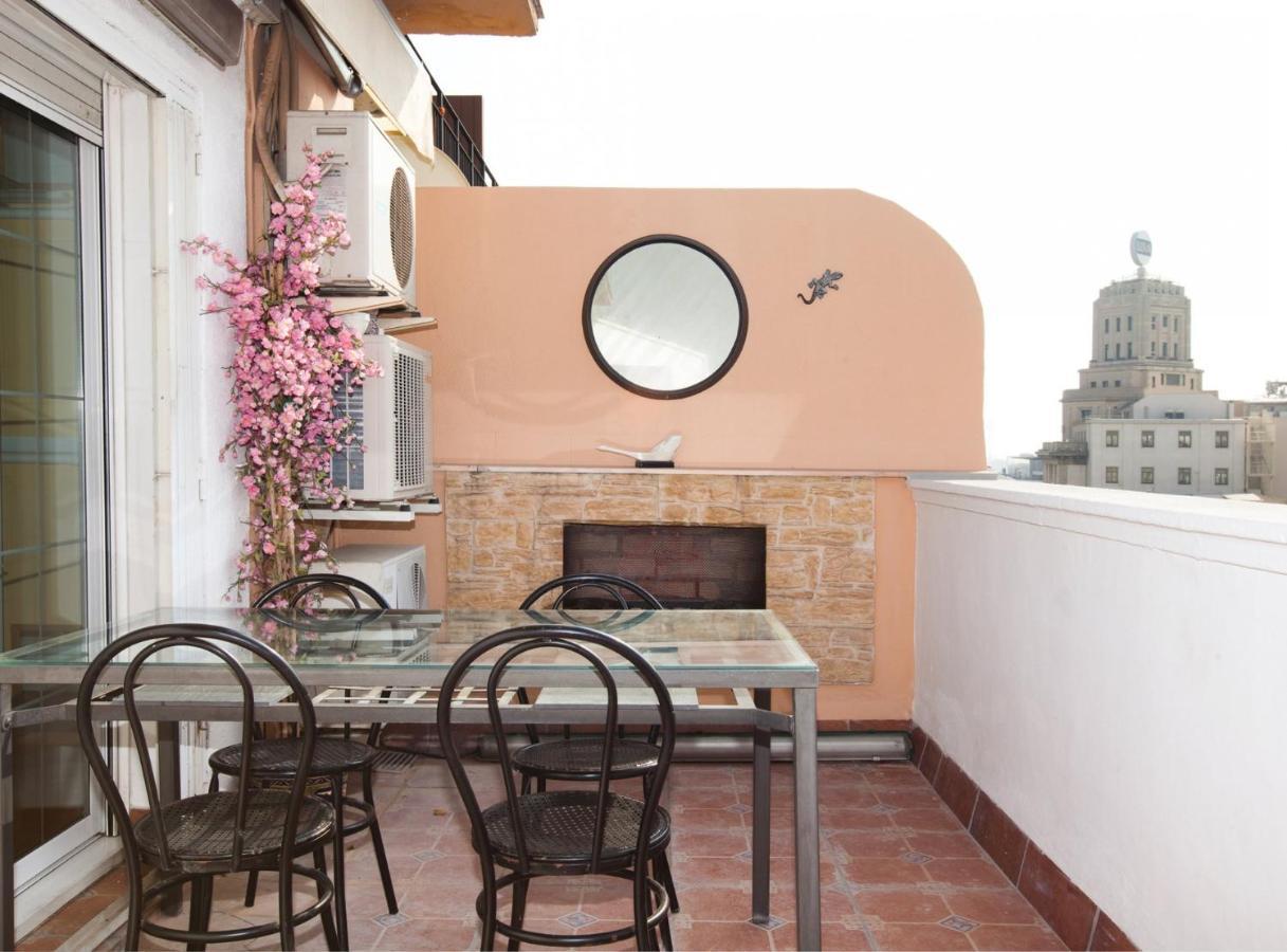 バルセロナRambla Cat - Penthouse With Terraceアパートメント エクステリア 写真