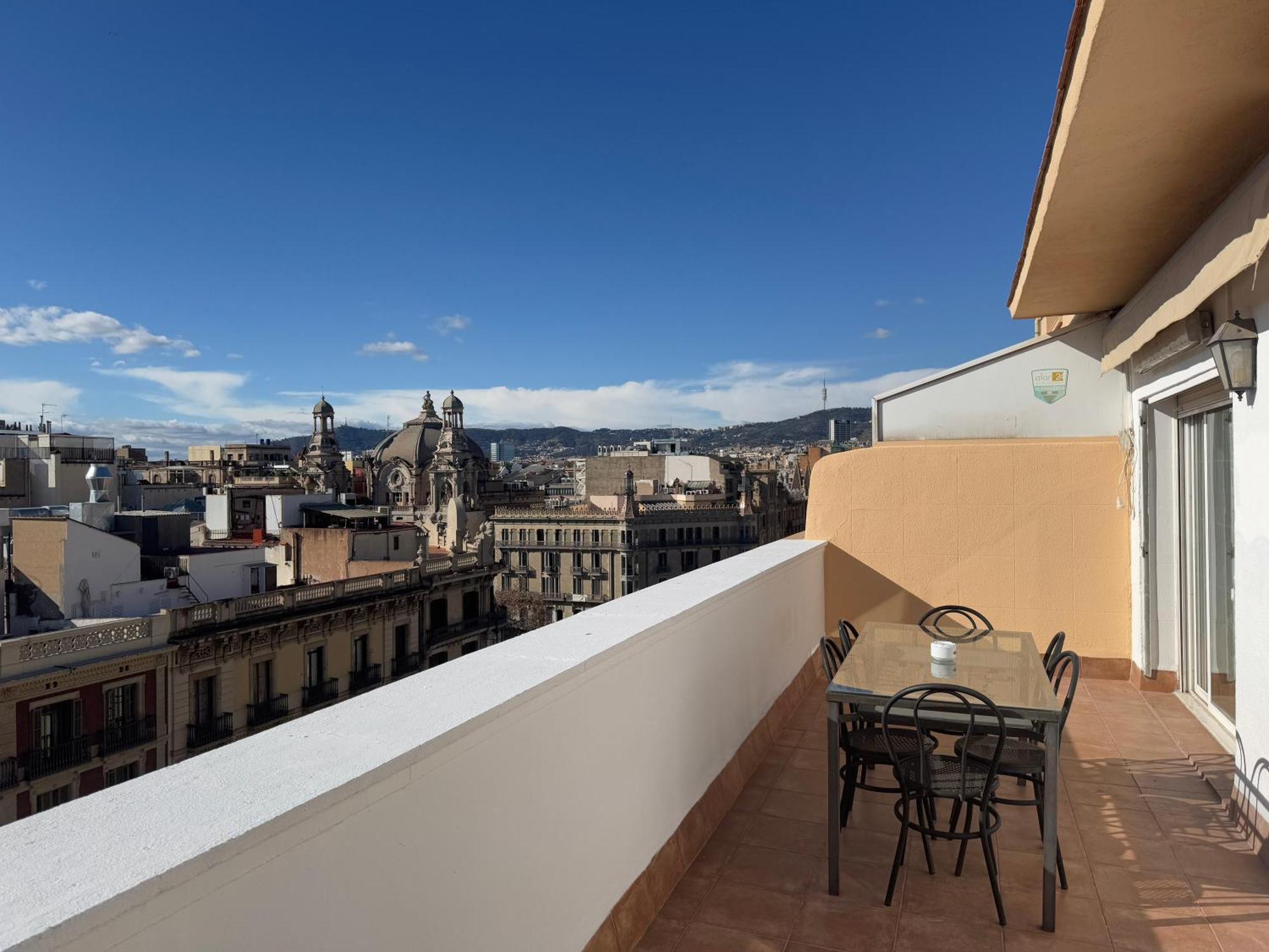 バルセロナRambla Cat - Penthouse With Terraceアパートメント エクステリア 写真